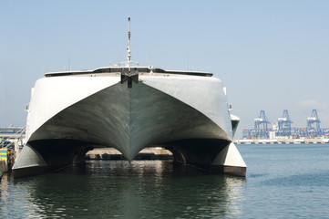 Naklejka premium Ferryboat