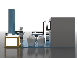 Exhibition Stand Interior/Exterior Sample