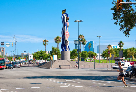 Port Vell And Cara De Barcelona.