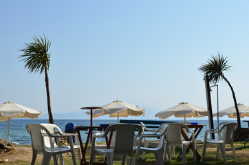 cafe at the beach