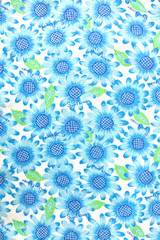 flower texture on cotton