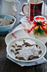 Chocolate Christmas Kekse
