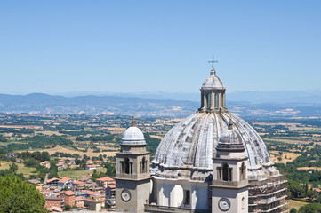 Cathedral of St. Margherita. Montefiascone. Lazio. Italy.