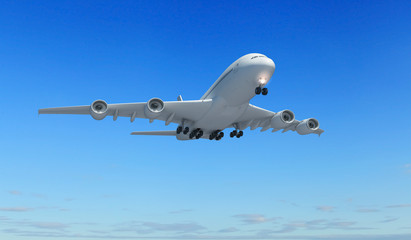 Large passenger airplane