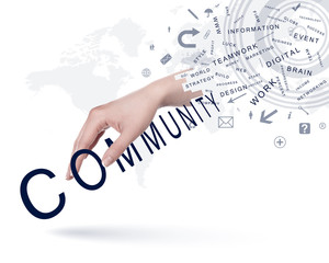 Business concept with words
