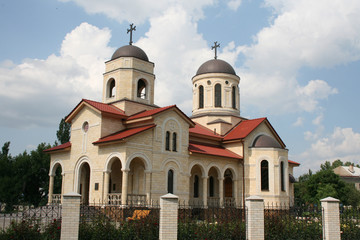 Fototapeta na wymiar Kościół Świętej Trójcy, Berdyansk