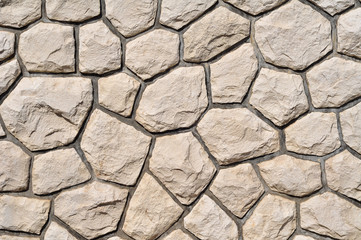 light stone wall
