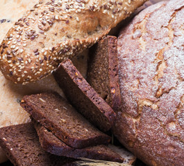lots of fresh baked bread