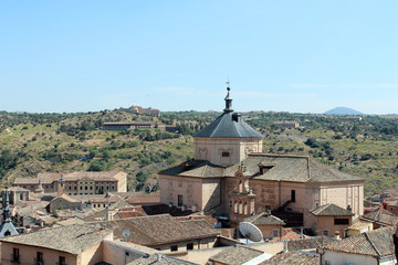 Fototapeta na wymiar Dachy z Toledo, Hiszpania