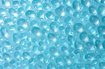 Large water drops