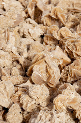 natural desert roses of the Sahara desert