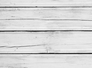 Obraz premium Weathered white wood