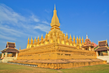 Fototapeta premium Pagoda at Laos