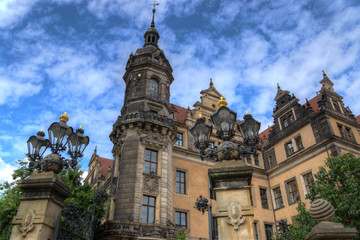 Fototapeta na wymiar Dresden City Palace