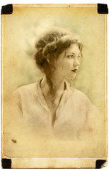 thoughtful Young lady