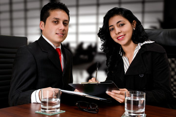 Business people at office