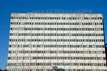 Empty apartment building in Berlin
