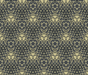 vintage wallpaper pattern seamless background. Vector.