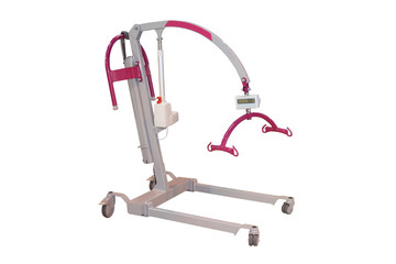 A Mechanical Hoist to Help Lift a Disabled Person.