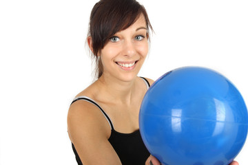 Gymnastik mit Ball