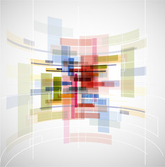 Abstract light technology cube background texture