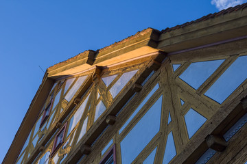 Obraz premium Stadtmuseum Waiblingen Giebelansicht mal anders