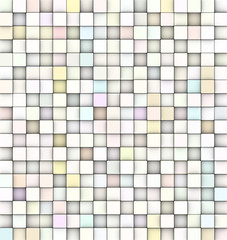 3d mosaic backdrop in shade of near white