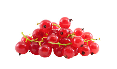 Small group of a red currant.