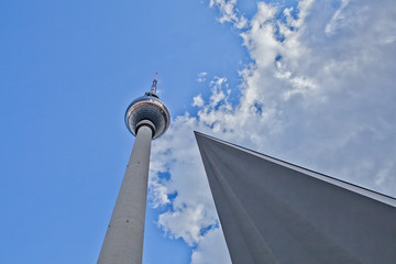 View of berlin Tv tower, germany. © zzzz76