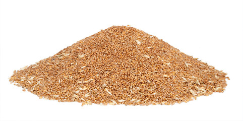 Pile of wheat grains