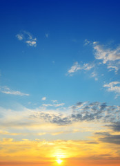 beautiful sunset