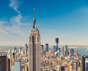 Fotobehang Empire State Building Manhattan
