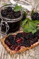 Fresh made Blackberry Jam