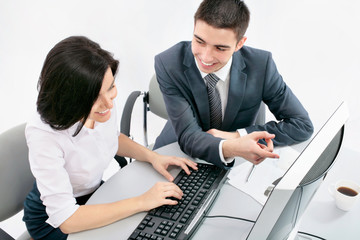 Fototapeta premium Business people