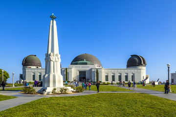 célèbre observatoire Griffith à Los Angeles
