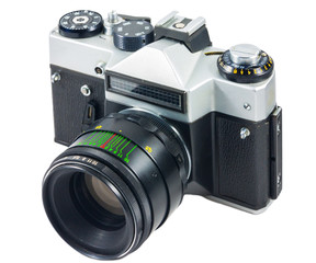 Fototapeta premium Old mechanical SLR