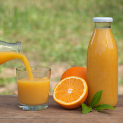 Frischer Orangensaft