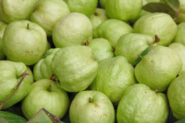 Fresh guavas texture