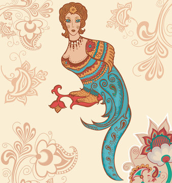 Illustration of Russian folklore image