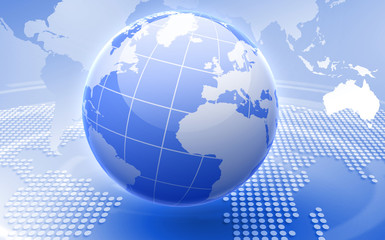 Planet as symbol of social networking