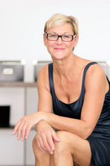 Chefin ist zufrieden