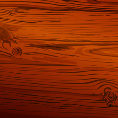 Vector illustration of wood