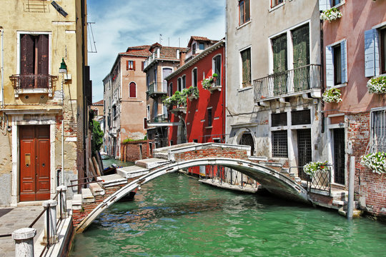 Fototapeta pictorial Venetian streets