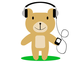 Ourson Lecteur MP3