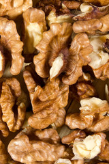 Walnuts background