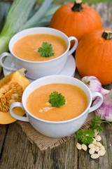 Kürbissuppe