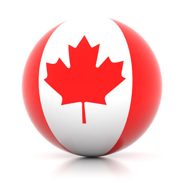 3d flag icon collection - Canada