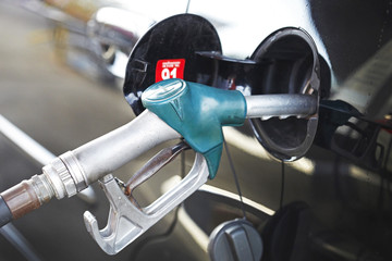 Petrol pump filling