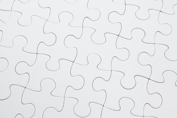 Fototapeta premium white puzzle