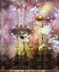 Mystic essay with bird. © Rosario Rizzo